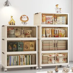 [Space-Saving Storage Bins] 3/4/5/6layers Stackable Storage Bins｜Storage Box With Rolling Drawers｜house organizers