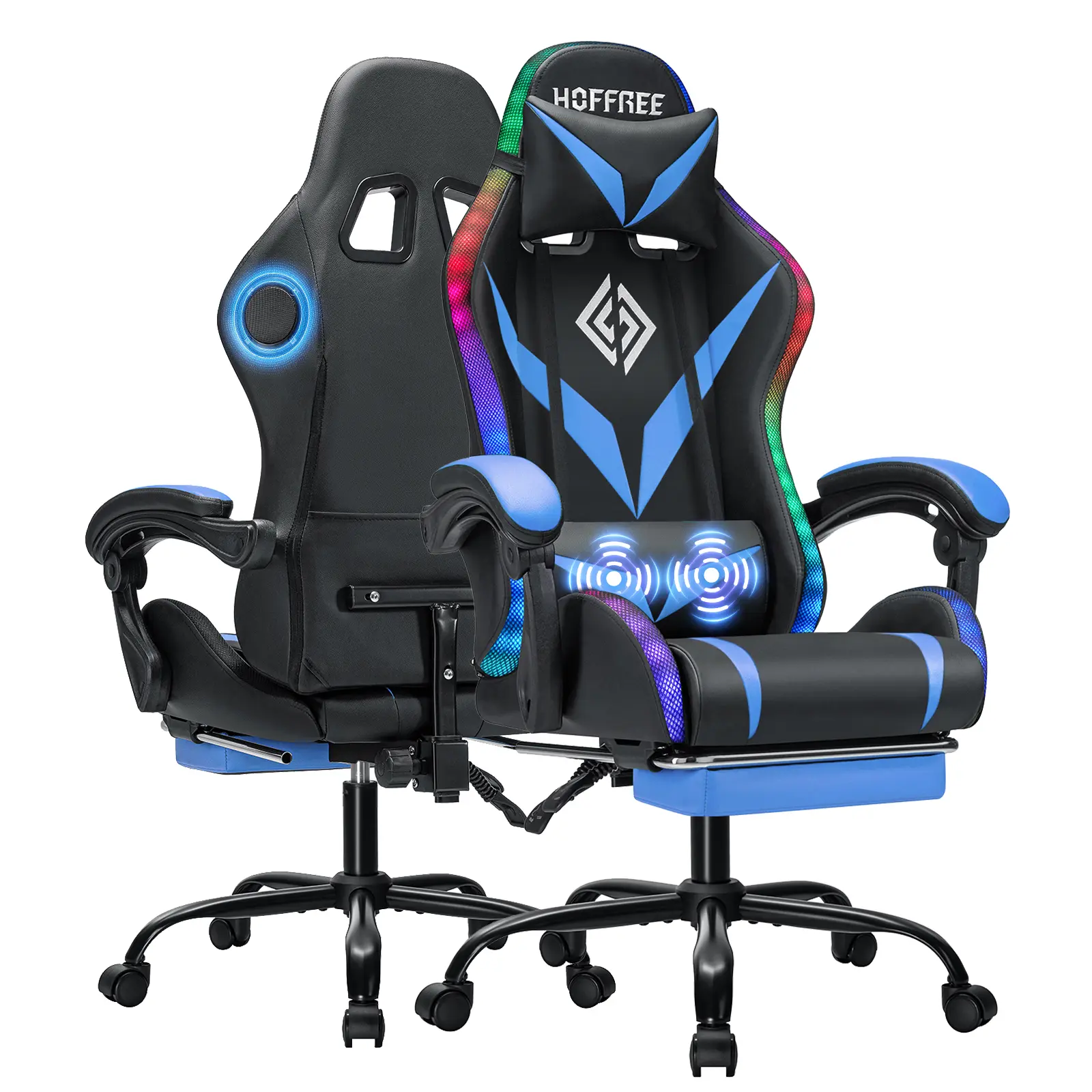 standard size -Black+Blue 