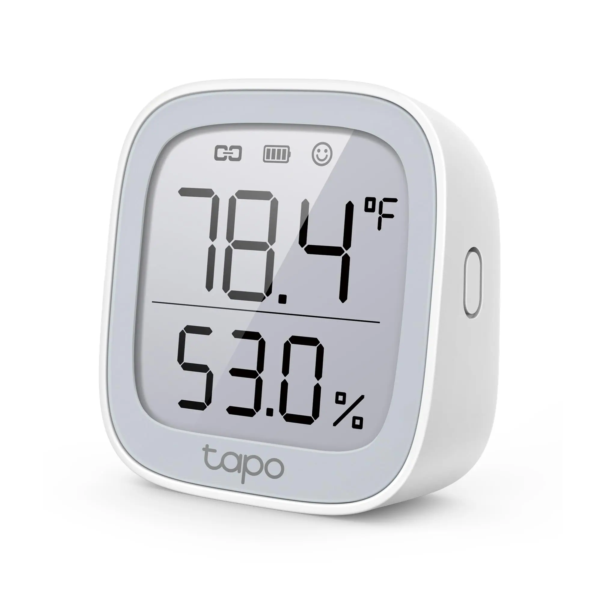 TP-Link & Tapo T315 Smart Temperature & Humidity Monitor – 2.7'' E-Ink Display, Swiss-Made Sensor, ±0.54 °F / ±3 % RH Accuracy, Real-Time App Alerts, 2-Year Battery, 2-Year Free Data Export, Requires Tapo Hub  #SummerWins #DealsForYouDays
