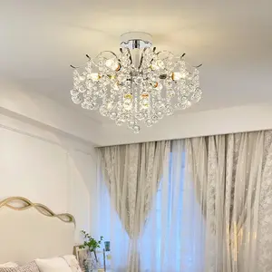 Premiere Lamps French Crystal Chandelier Ceiling Pendant Light