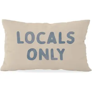 Blue Coastal Throw Pillowcase Cover 12x20, Coastal Room Decor, Blue Dorm Decor, Coastal Preppy Trendy Retro East Coast Coquette Decor for Girls Room College Sofa Couch A