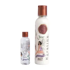 Ritual Botánica Keratina De Origen Vegan Alisado Instantáneo 1 Liter Oil-Free Anti-Frizz Hair Straightening Treatment with Macadamia & Aloe Fragrance