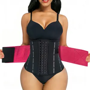 Adjustable multi-row buckle fitness belt, lumbar support, women's waist training, abdominal control, running and squat belt