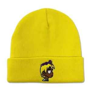Yellow Hair Beanie