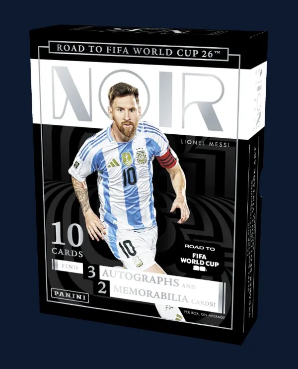 2025/26 Panini Noir Road To FIFA World Cup 26 Soccer Hobby Box