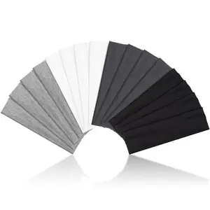 16pcs non-slip cotton headbands—soft, breathable & stylish. Perfect for workouts, yoga & daily wear. Stays in place & offers great value