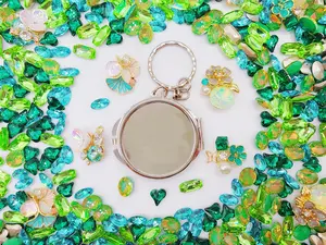 [Express] MAESTRO: Beautiful & Sparkling Charms for DIY Jewelry & Accessories Diy Craft Embellishments Diy Bling Set Crystal Beaded Bead Assortment