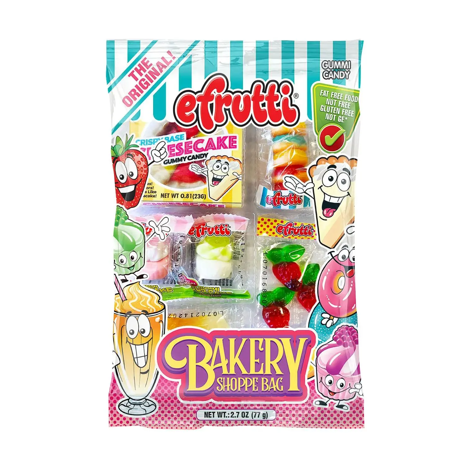 Efrutti<sup>®</sup> Sweet Shop Bakery Gummi Candy Packs - 12 Pc.