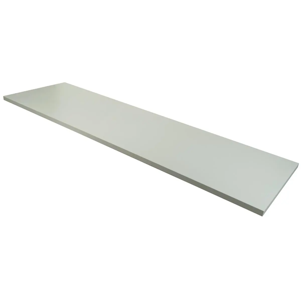 Econoco PW-1448WH 14x48 in. White Melamine Shelf for White Interior Cabinets, Commercial-Office Furniture Racks & Shelves, White Interior Cabinets, Racks & Shelves
