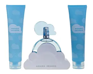 Ariana Grande Ladies Cloud G Set (3Pc) Eau De Parfum (EDP) Spray 3.4 oz / 100 ml / Bath And Shower Gel 3.4 oz / 100 ml / Body Soufflé 3.4 oz / 100 ml