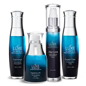 Luxe Science Rejuvenation for Men Bundle – Daily Skincare Kit for Cleansing, Hydrating, Firming & Balancing