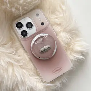 Magnetic Gradient Protective Phone Case for Apple iPhone 17 Pro Max, iPhone 16 Pro Max, iPhone 15 Pro Max, Creative Fashion Aesthetic Mobile Cover Casing Accessories