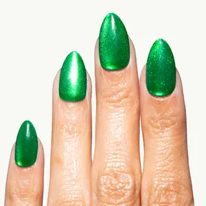 Chillhouse Chill Tips Press On Nails | Emerald Tower - Almond