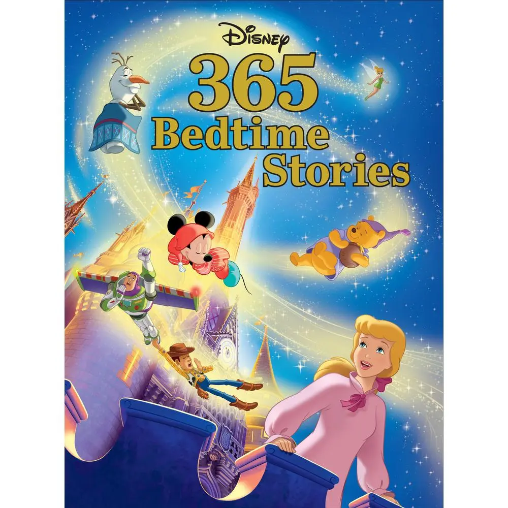 USED Book - 365 Bedtime Stories by Disney Books (Hardcover) - english