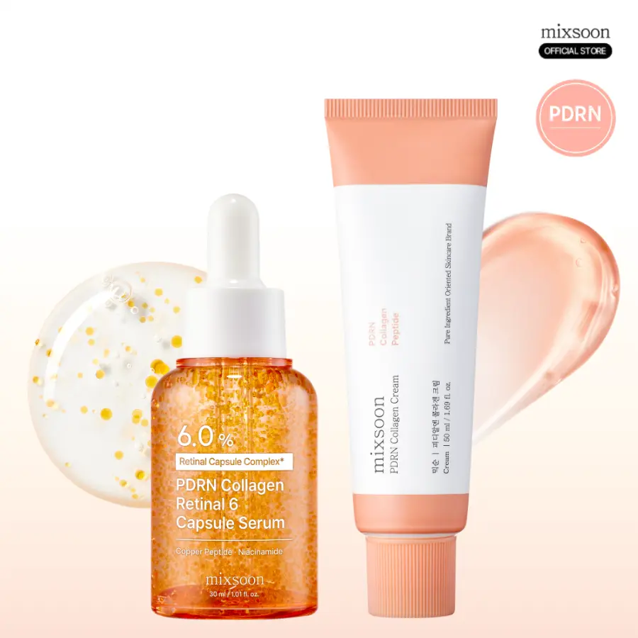 [NEW] Retidew Duo | Retinal Serum + Cream | 2-Step Firming & Hydrating Routine | Korean Skincare
