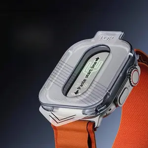2PCS Tempered Glass Smart Watch Screen Protector (49mm Full Coverage)