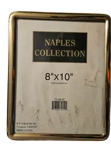 Naples Gold – 1990s 8x10 Brass Frame