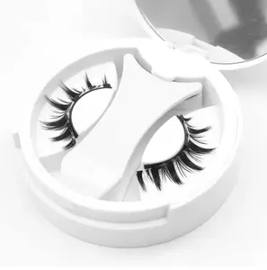 Professional Design Lash Glue Free Magnetic False Eyelashes with Anchor No Glue No Liner Reusable Magnetic Eyelashes for Everyday Use Makeup,  Daily,  Flawless,  Cosmetic