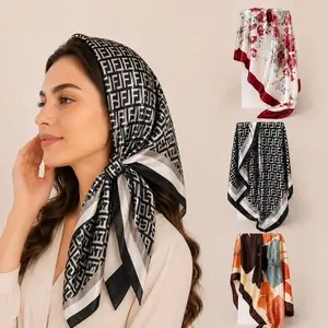 3-Piece Polyester Scarves, Lightweight Fashionable Scarves, Casual All-Seasons Clothes Accessories