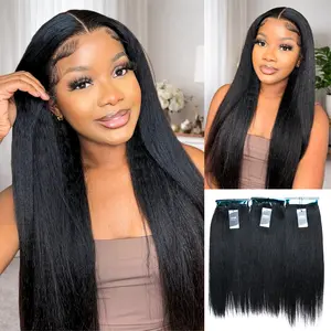 [Ashine] PEELN'SLAY: Pro-Ready Pre-Glued Bundle System: Press-Set & Slay! No Glue All-in-One Reusable Hair Kit (Cap Included)