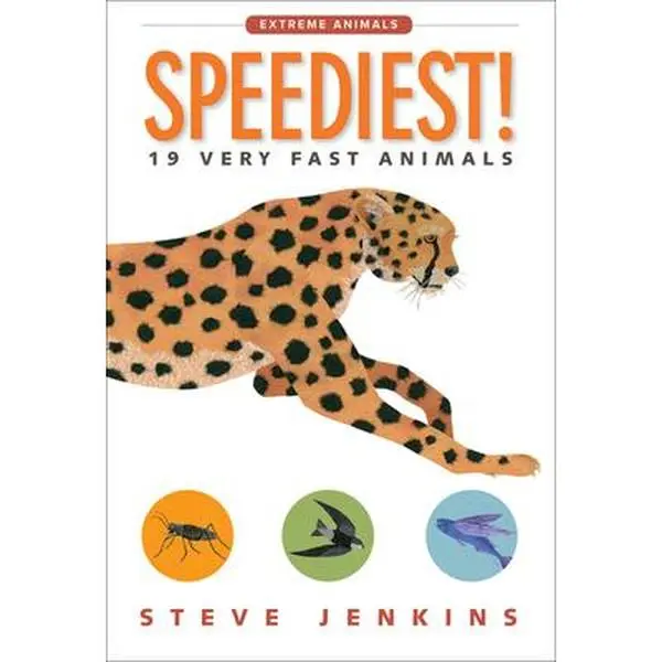 USED Book - Speediest!: 19 Very Fast Animals by Jenkins, Steve (Paperback) - english
