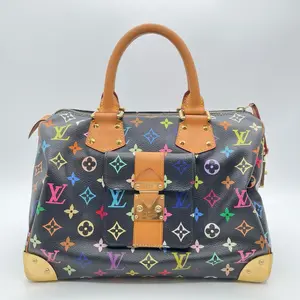 Pre-owned Louis Vuitton RL Black Murakami Speedy30 22178554