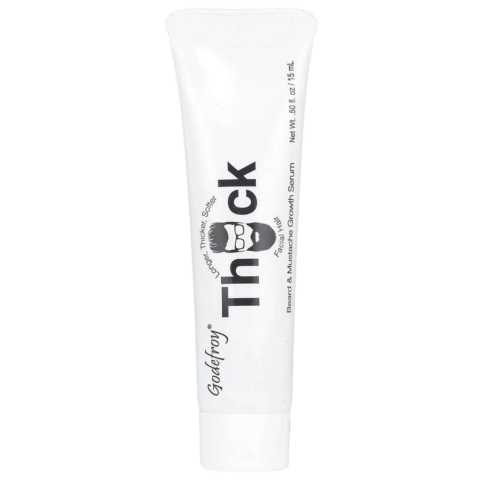 Godefroy Thick™, Beard & Mustache Growth Serum, 0.5 fl oz (15 ml)
