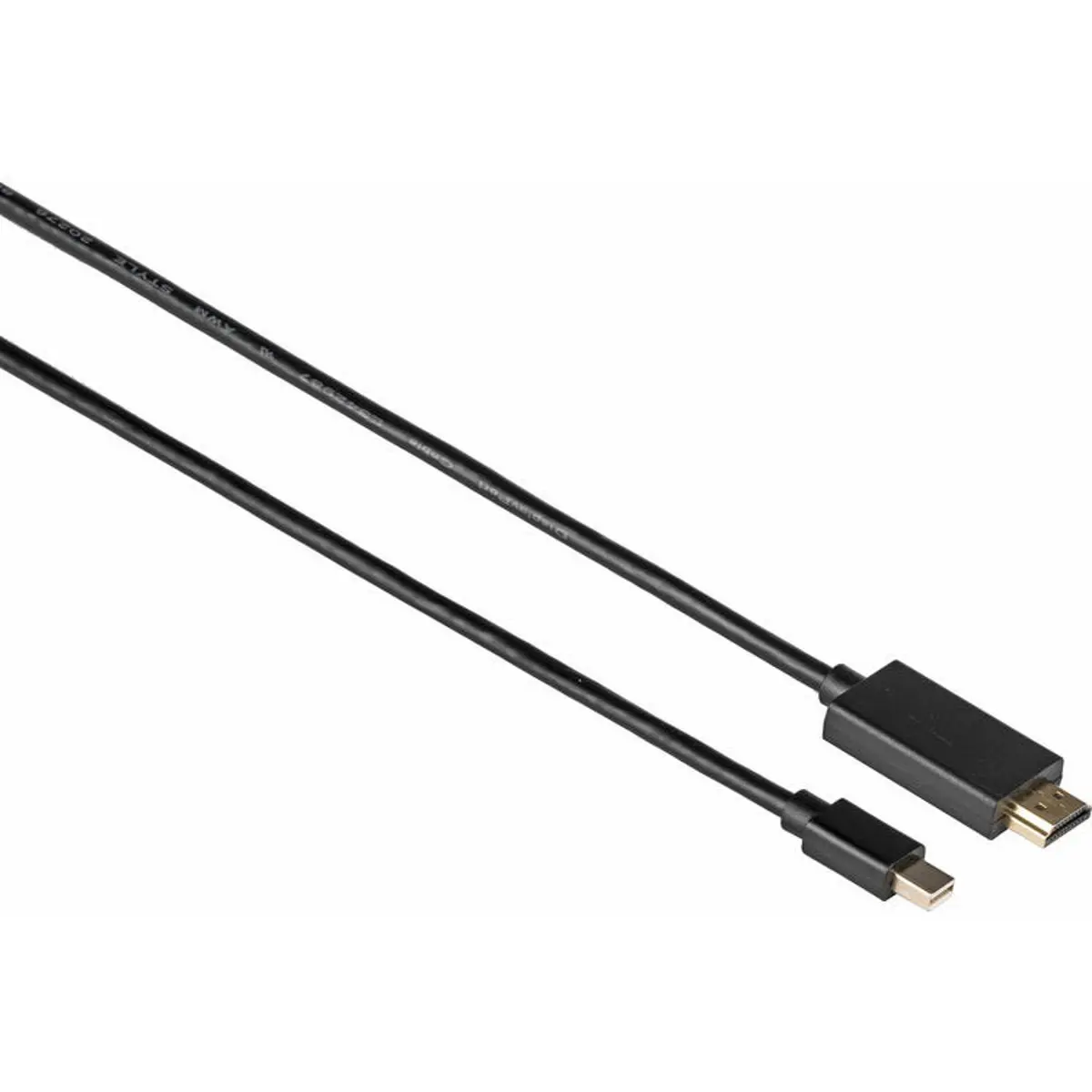 Kramer Electronics C-MDP/HM Mini DisplayPort (M) to HDMI (M) Cable, 3', Black
