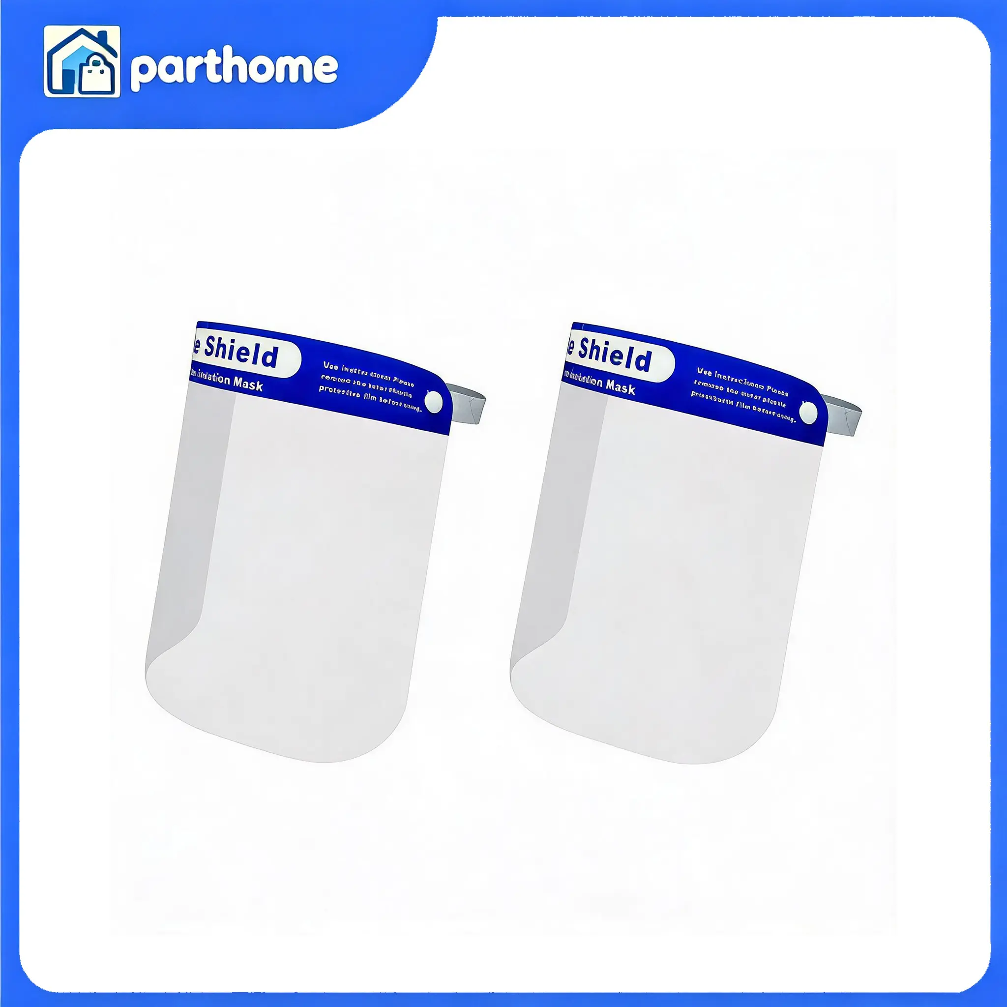 Full Face Anti-Fog Safety Visor, Clear Eye Protection Shield for Home Improvement & Work Safety Equipment Use