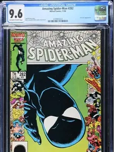Amazing SpidrMan # 282 CGC Graded 9.6