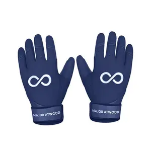 Original Series – Navy Short Cuff Pro (100% 0.9mm AAA-Grade African Goat Leather)