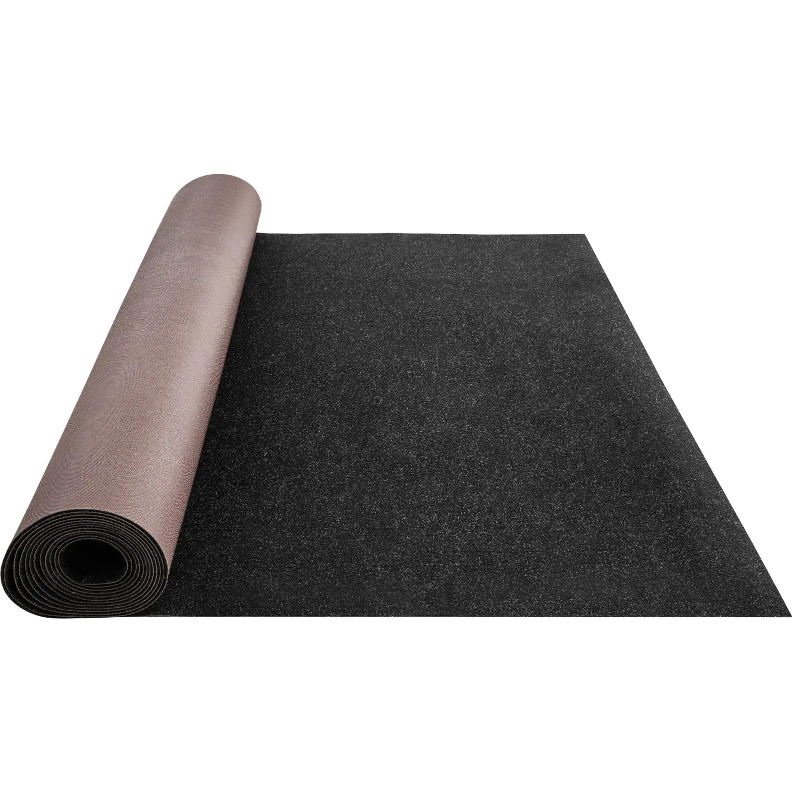 【summerfinds】VEVOR Marine Carpet, 6 x 13 ft Boat Carpeting, Charcoal Black Marine Grade Boat Carpet, Indoor/Outdoor Marine Carpeting with Water-proof TPR Backing, Water-proof Carpet Roll for Home, Patio, Porch, De