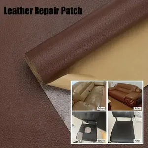 Leather Repair Tape Leather Patches for Sofa Car Seats Computer Chairs Furniture Handbags Driver Seats Boat Seats Wall Repair Tear Kit Vinyl Chair Synthetic Leather