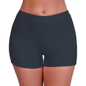 Women's 3" High Waisted Swim Board Shorts (Available in Plus) Beach Quick Dry Boyshorts Swimsuit Bottoms