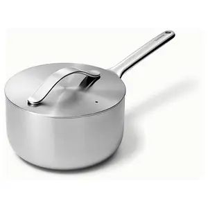 Caraway Home 3qt Stainless Steel Saucepan w/ Lid
