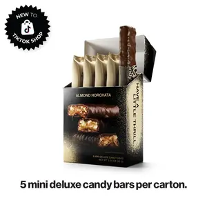 Almond Horchata Dark Chocolate Mini Candy Bars (5 Count) Carton – Candy Deluxe by Gigantic