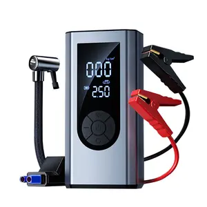 Car Air Pump Electric Air Compressor Car Emergency Starter Power Bank Battery Emergency Jump Starter Ignition Tool