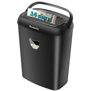 High-Performance 14-Sheet Cross Cut Paper Shredder with Jam Proof Technology