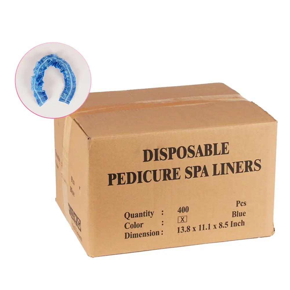 Disposable Spa Liner -  Blue/Clear (400 Pcs./box)