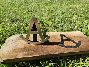 Rocking Letter Branding Iron