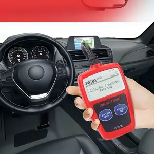 Professional Code Reader and Scanner Tool, Clear Fault Codes, Real-Time Data Stream, Enhanced Engine Fault Code Detection