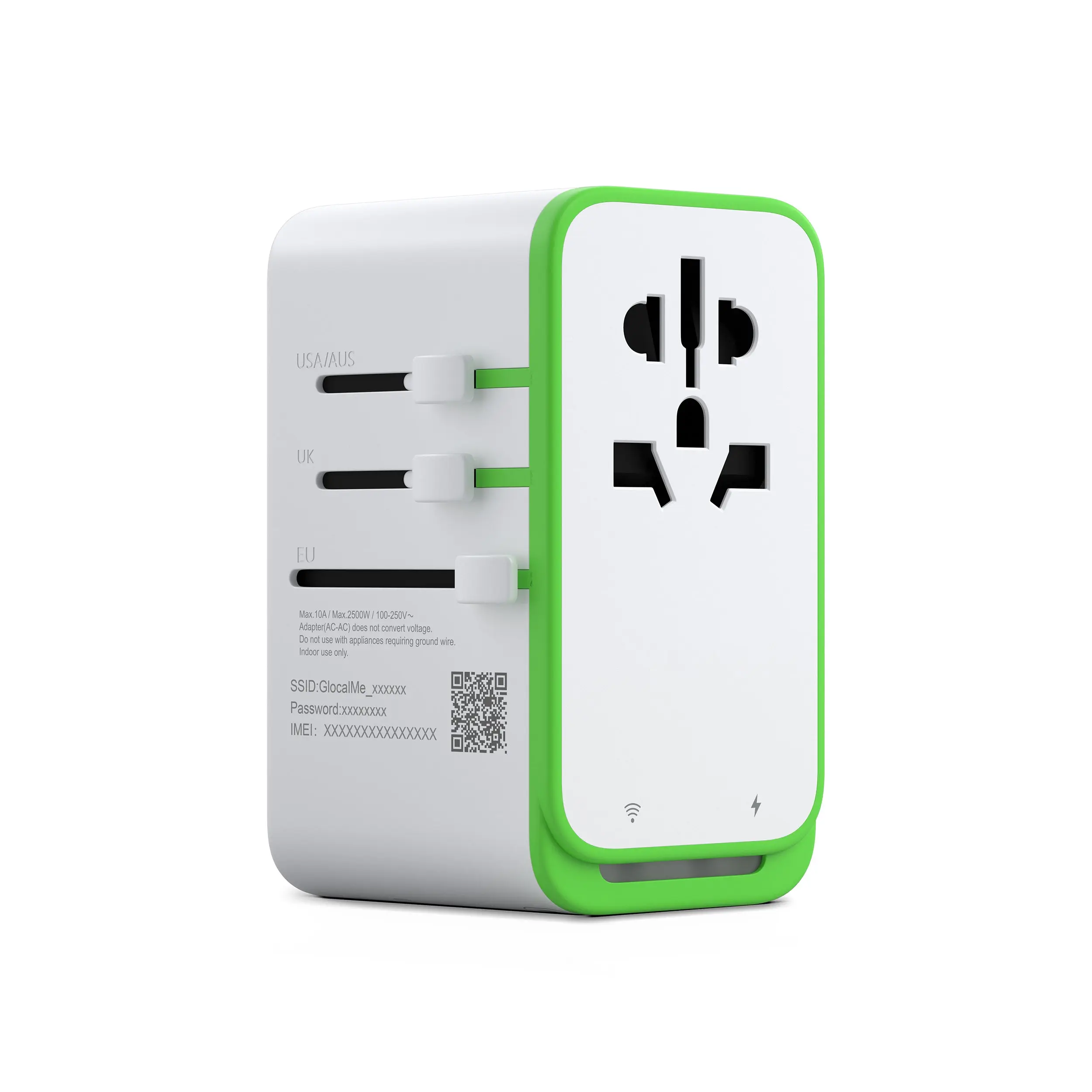 Roamr UniCharge Router-4G LTE Wi-Fi Hotspot & Universal Charger-Connect Up to 5 Devices | Portable Pocket Wifi Router | Global Internet Compatibility