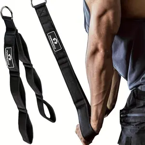 Tricep Training Rope, Cable Attachment Handles, Pull Down Rope for Gym Workout, Fitness Equipment for Home Gym, Stretching Gear