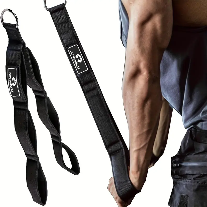 Tricep Training Rope, Cable Attachment Handles, Pull Down Rope for Gym Workout, Fitness Equipment for Home Gym, Stretching Gear