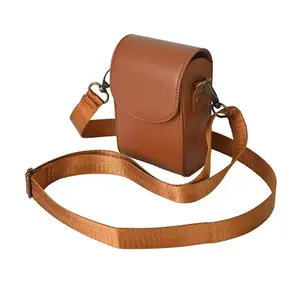 PU Leather Case Camera Bag For Canon PowerShot G7X Mark II III SX740 730 720 Ricoh GR3X For Sony ZV1 RX100 M5 M6 M7