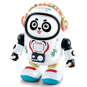 obot Panda Dancing Walking Electric Dancing Toy Space Panda Decorations with Music Play Interactive Singing Toy