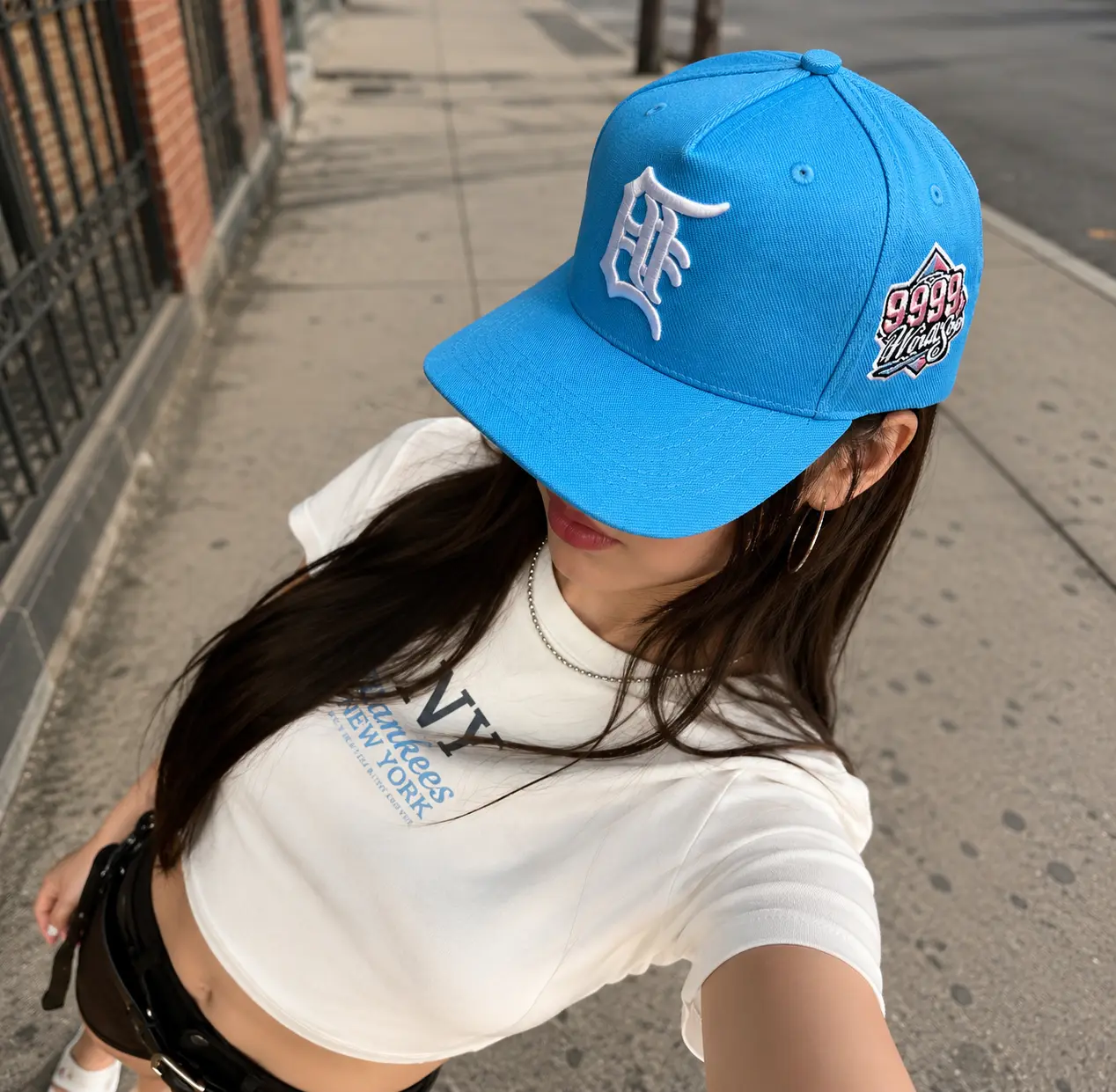 Backward Detroit Cotton Candy Custom Hat 9999 WS Suede UV Snapback Blue 2026 Limited Edition New Era MLB Unisex Collectible Sports Caps - 9FORTY/59FIFTY Styles, NY Yankees/LA Dodgers Snapbacks, Bold Streetwear/Trucker Headwear, TikTok Trend