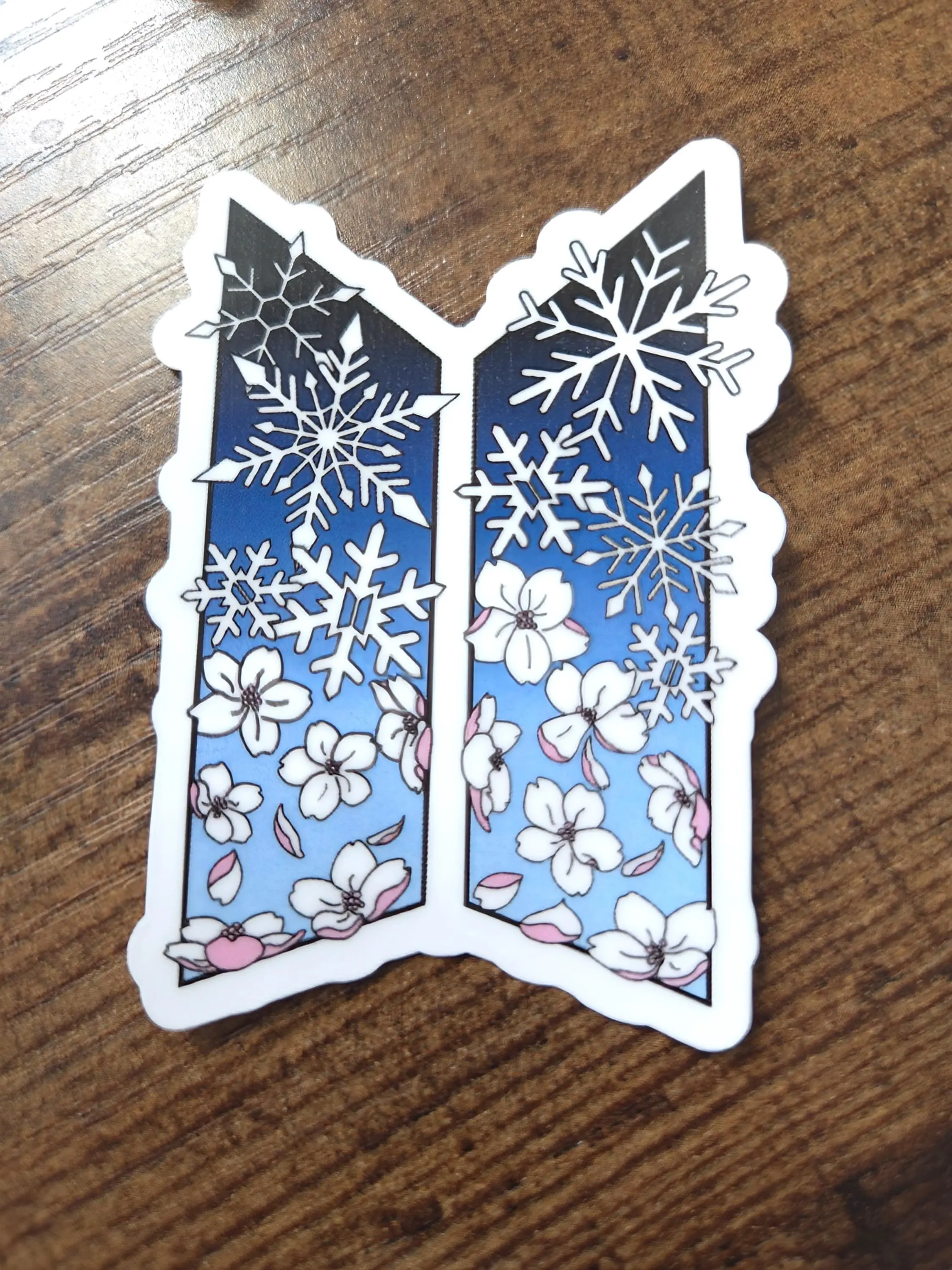 Bangtan Spring Day - Vinyl Holographic Sticker | K-Pop Collectable