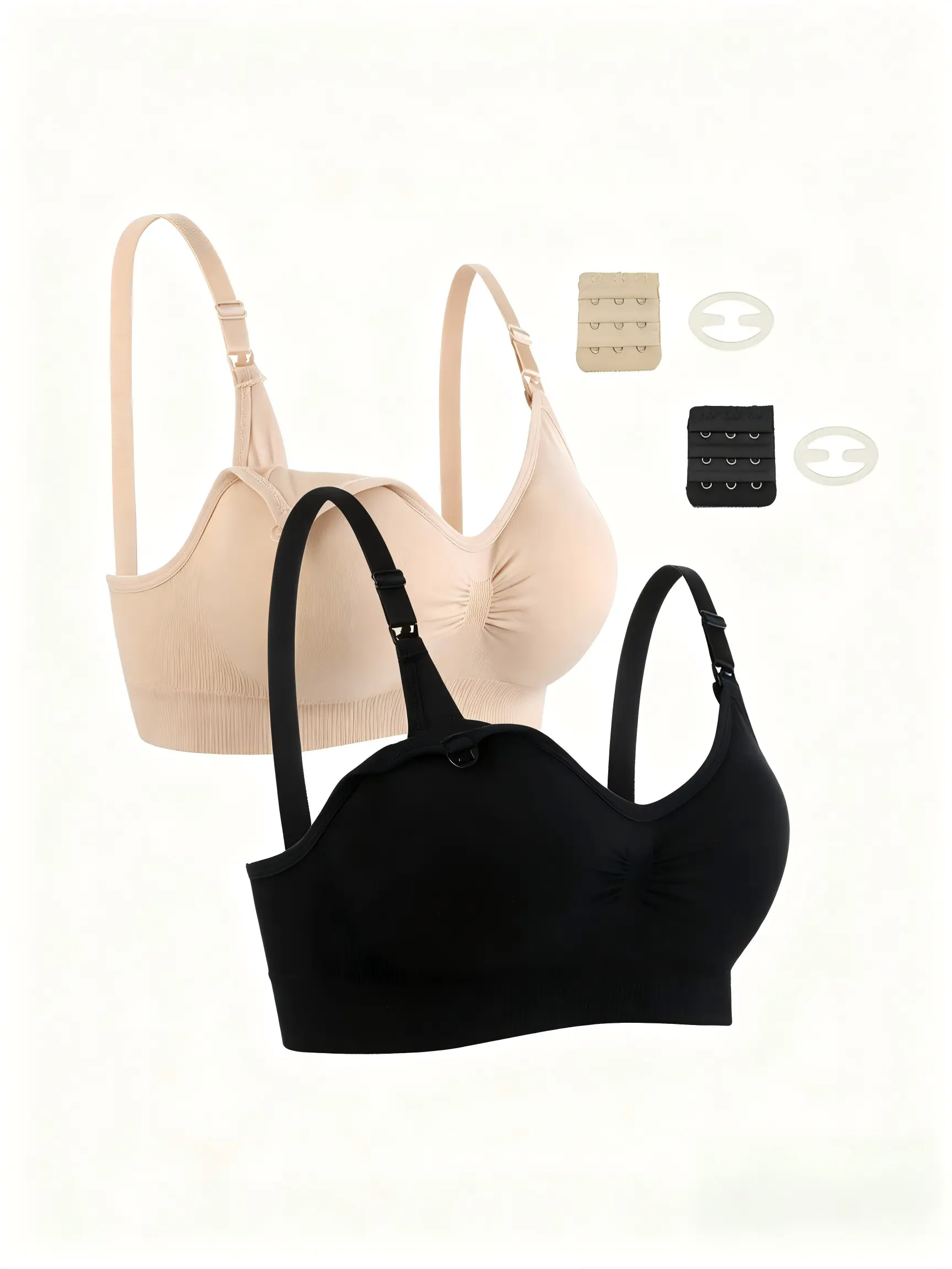 Women's Seamless Breastfeeding & Maternity Bra for Postpartum, Breathable Paisley Bralette, Adjustable, Wirefree with Removable Pads, Breathable Maternity Bra, Pregnancy Nursing Bras