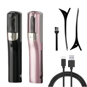 Professional Beauty Tool - Cordless Split End Trimmer, Suitable for Damaged, Dry, Fragile, Curly, Straight Hair, Portable USB Charging